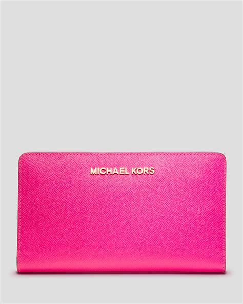 michael kors pink wallet sale.